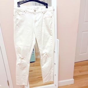 Loft White Jeans, 6
